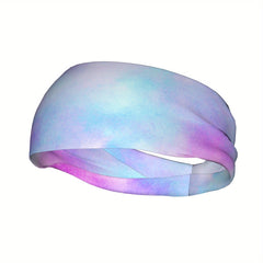 Tie Dye Headband for Sports & Casual Wear - Thanksgiving Halloween Campus Events