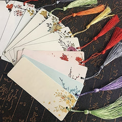 96 Piece DIY Gift Card Set Blank Tassel Bookmarks Gift Tags & Party Gift Cards