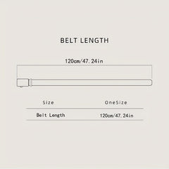 Men's Retro Buckle Belt Casual Buckle Jeans Belt