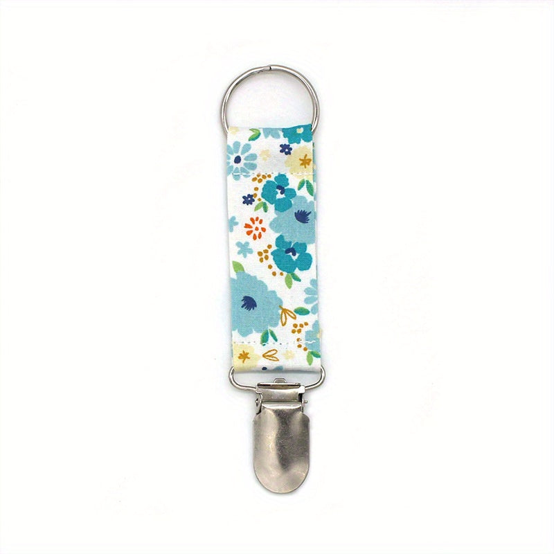 Printed Fabric Hat Hanger Outdoor Travel Bag Clip Lightweight Portable