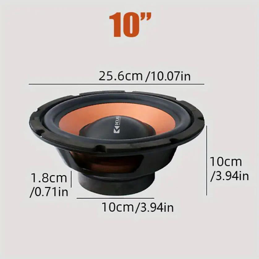 KUERL Car Speakers 6.5inch 8inch 10inch 350W 600W 850W High Power