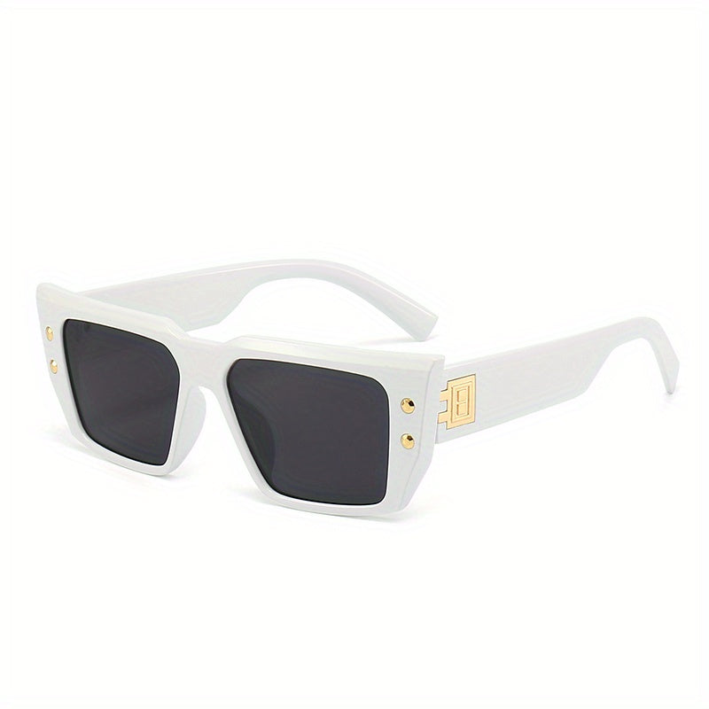 Y2K Cat Eye Sunglasses Rivet UV400 Sun Shades