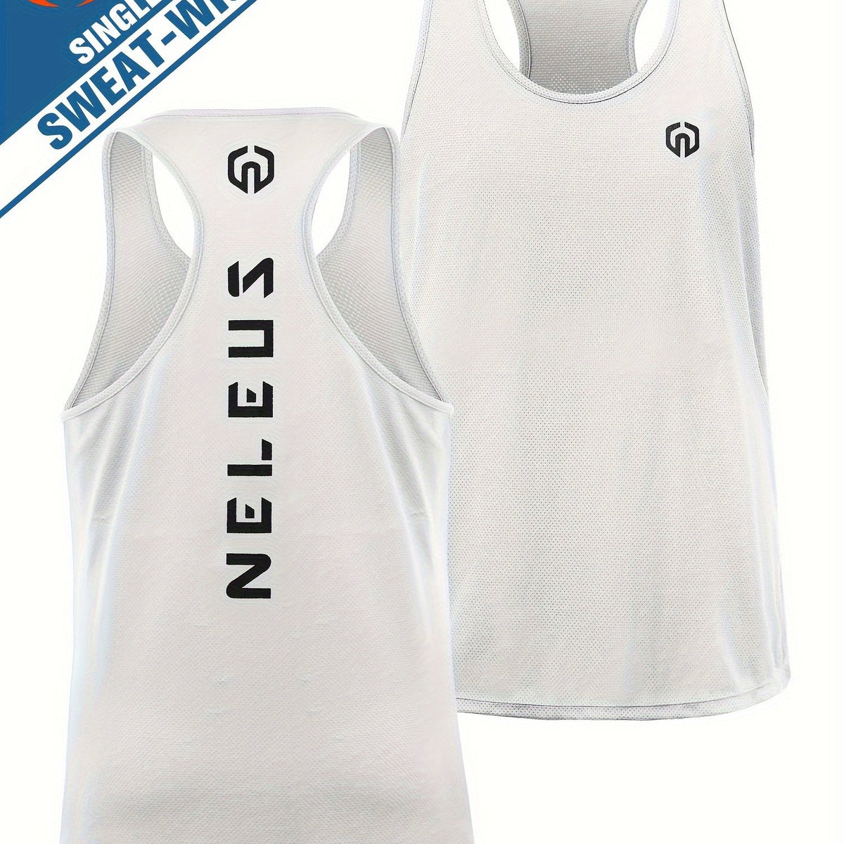 Men's Quick Drying Sleeveless Tank Top for Sports Fitness