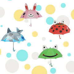 Kids Mini Umbrella Metal Folding Pop Up 1pc