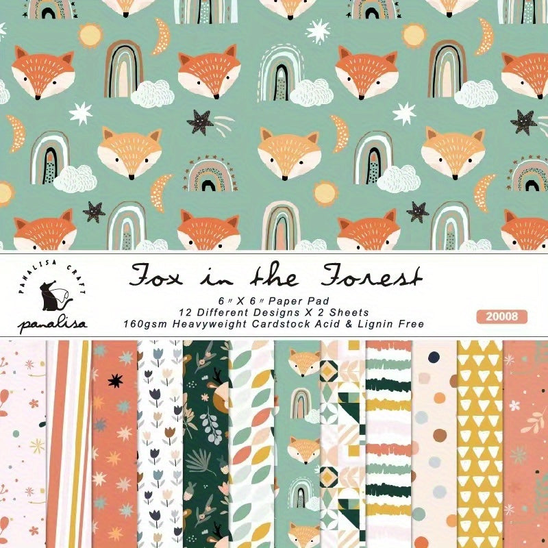 DIY Animal Theme Scrapbook Paper Photo Album