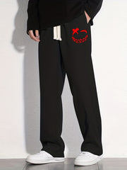 Grimace Pattern Joggers Men's Casual Loose Fit Pants