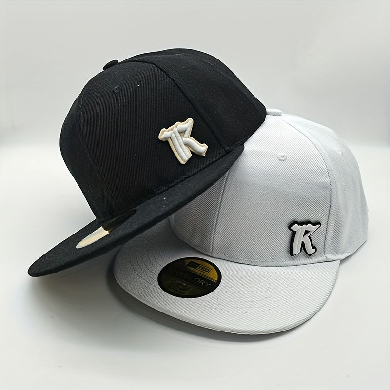 Men's R Embroidered Baseball Cap Summer Hat