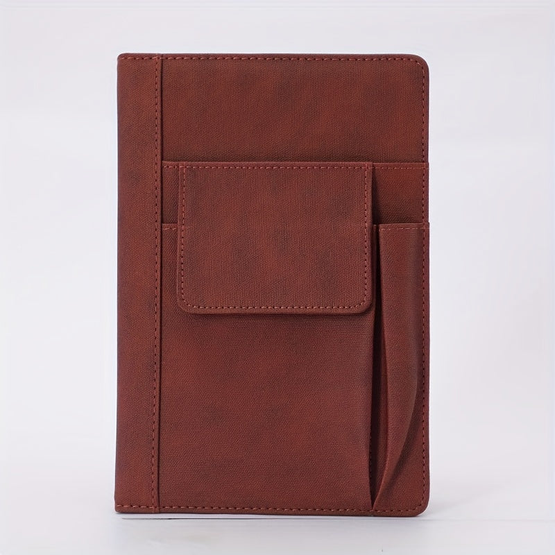 Functional Pocket Notebook Business Diary Office Meeting Record Book