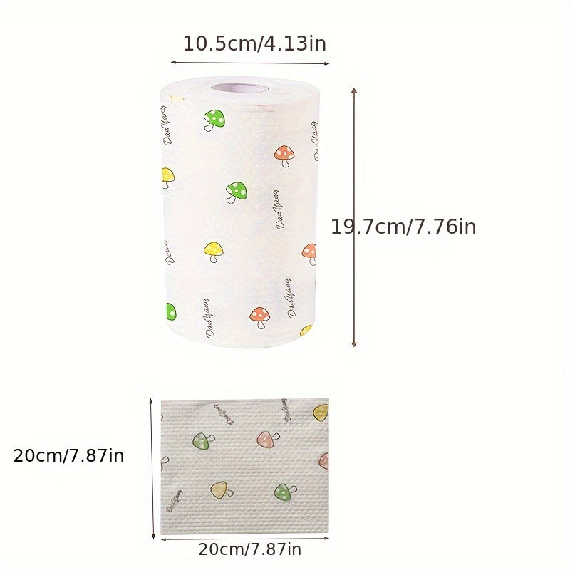 Large Reusable Kitchen Paper Dishcloth Lazy Rag