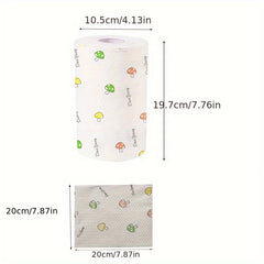 Large Reusable Kitchen Paper Dishcloth Lazy Rag