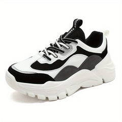 Platform Chunky Sneakers Thick Sole Breathable Running Shoes