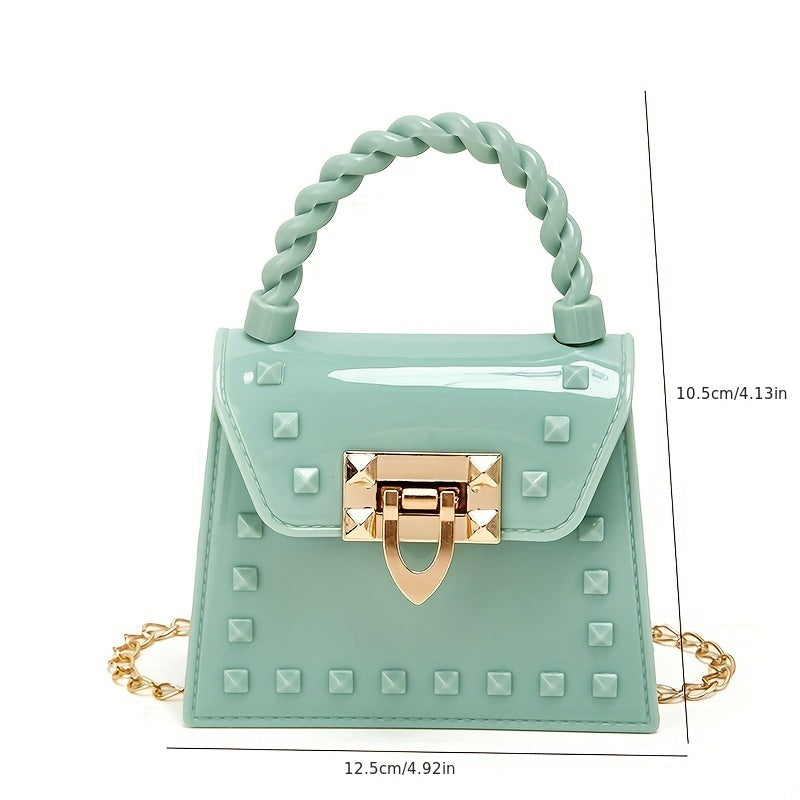 Mini Jelly Silicone Crossbody Bag & Coin Purse for Girls & Women