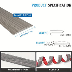 Self Adhesive Vinyl Transition Strip 3 3ft Laminate Floor Divider