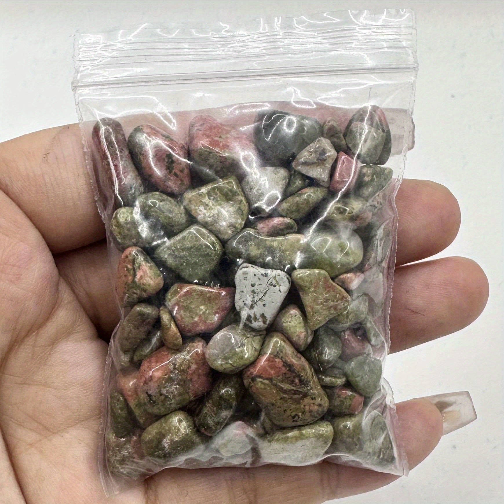 Natural Crystal Chips 50g 100g Green Aventurine Red Jasper Sodalite