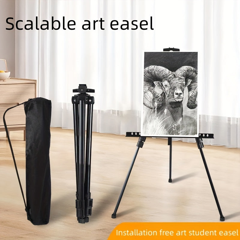 Portable Metal Easel for Sketching Students