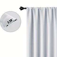 Blackout Red Rose Polyester Curtains for Home Decoration