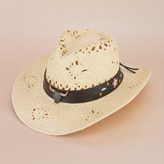 Spanish Retro Cowboy Straw Hat All-match Beach Hat