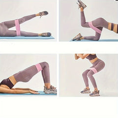 Non slip Yoga Elastic Resistance Band for Hip Lifting Body Shaping