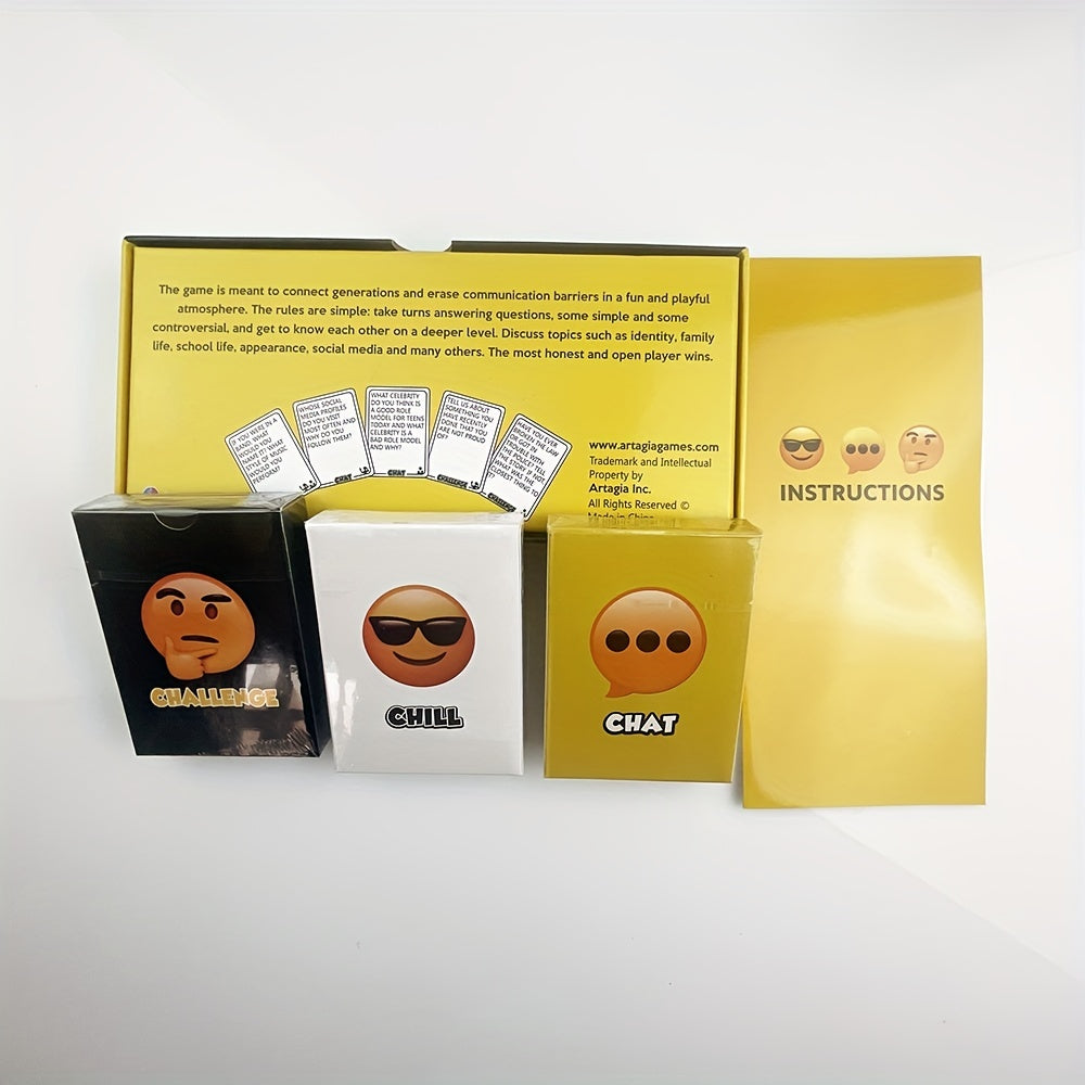 CBT Family Game Improve Social Skills & Relationships Through Open Communication