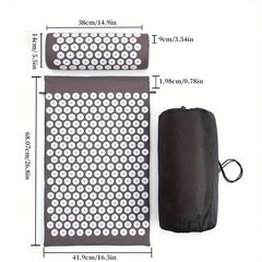 Yoga Acupressure Massage Mat 3pcs Set