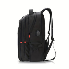 Large Laptop Backpack for Men with USB Charging Port