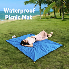 Waterproof Picnic Mat Portable Lightweight Beach Blanket