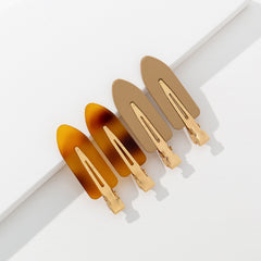 4pcs No Crease Hair Clips For Women Hair Styling No Bend Hair Clips