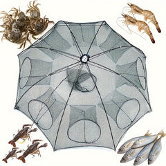 Foldable Fishing Net Fishing Cage For Crab Minnow Crayfish