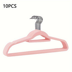 10pcs Suit Hangers Slim Non Slip Heavy Duty Adult Hangers Space Saving
