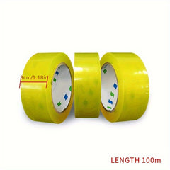Wide Express Logistics Sealing And Packaging Tape Transparent Yellow Tape