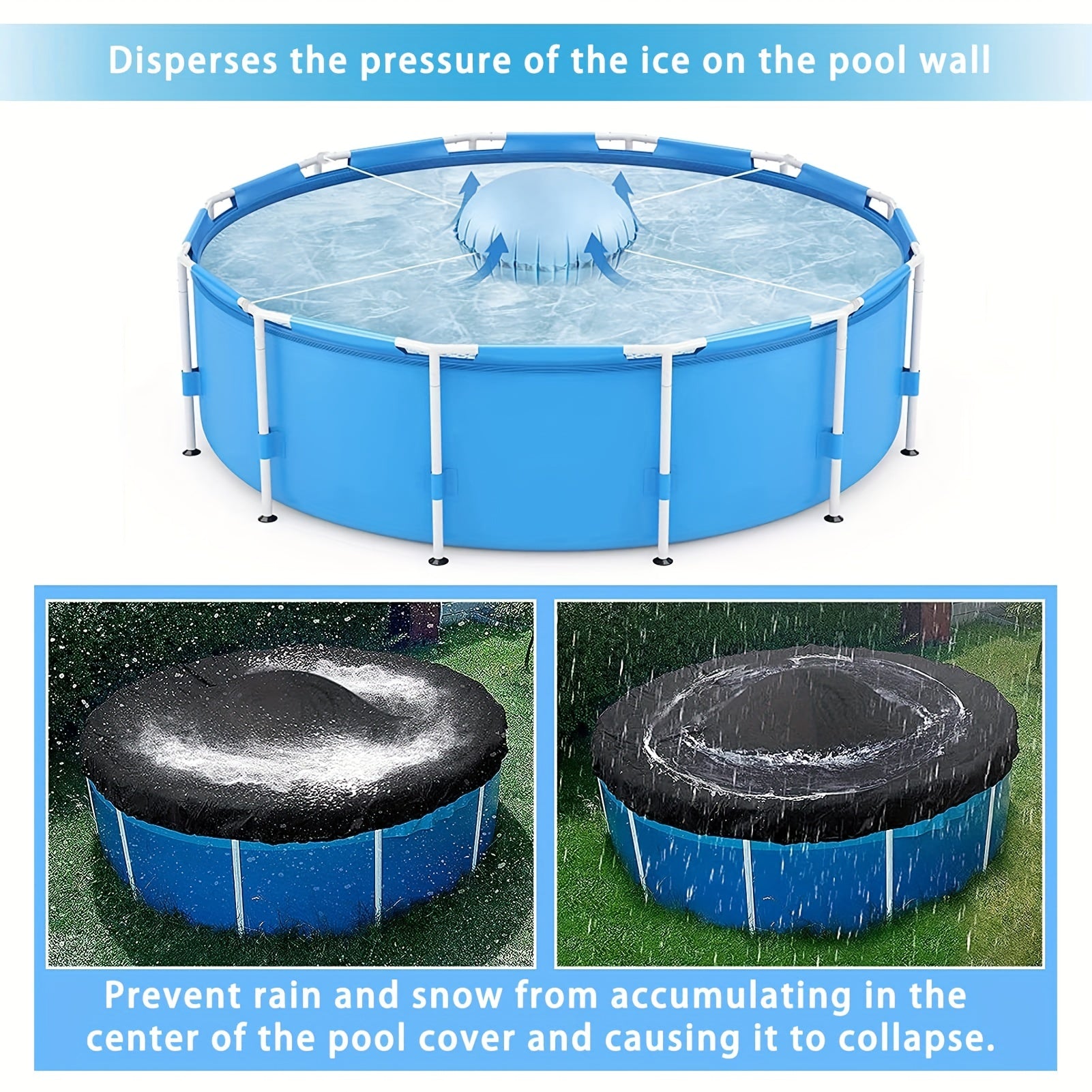 Winter Air Pillow for Above Ground Pools - 121x92 cm