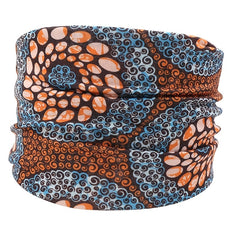 Boho Wide Headband Leopard Flower Print Turban Hairband Women Hair Accessories