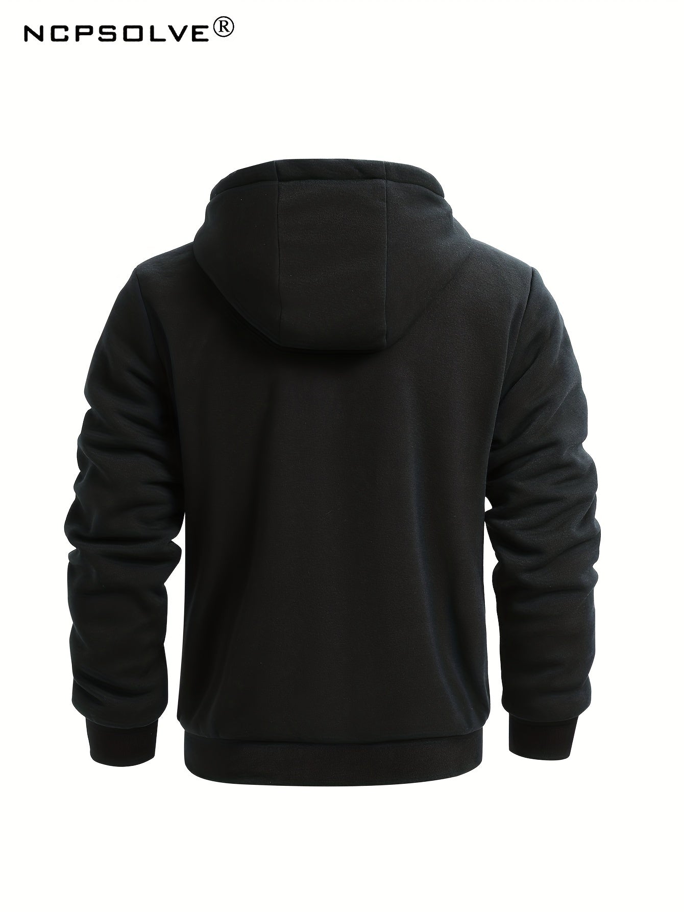 Men's Zip Up Thermal Hooded Jacket & Pants Set