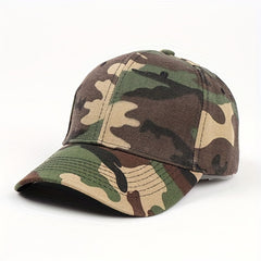 Men's Camo Forest Baseball Cap Sun Protection Hat