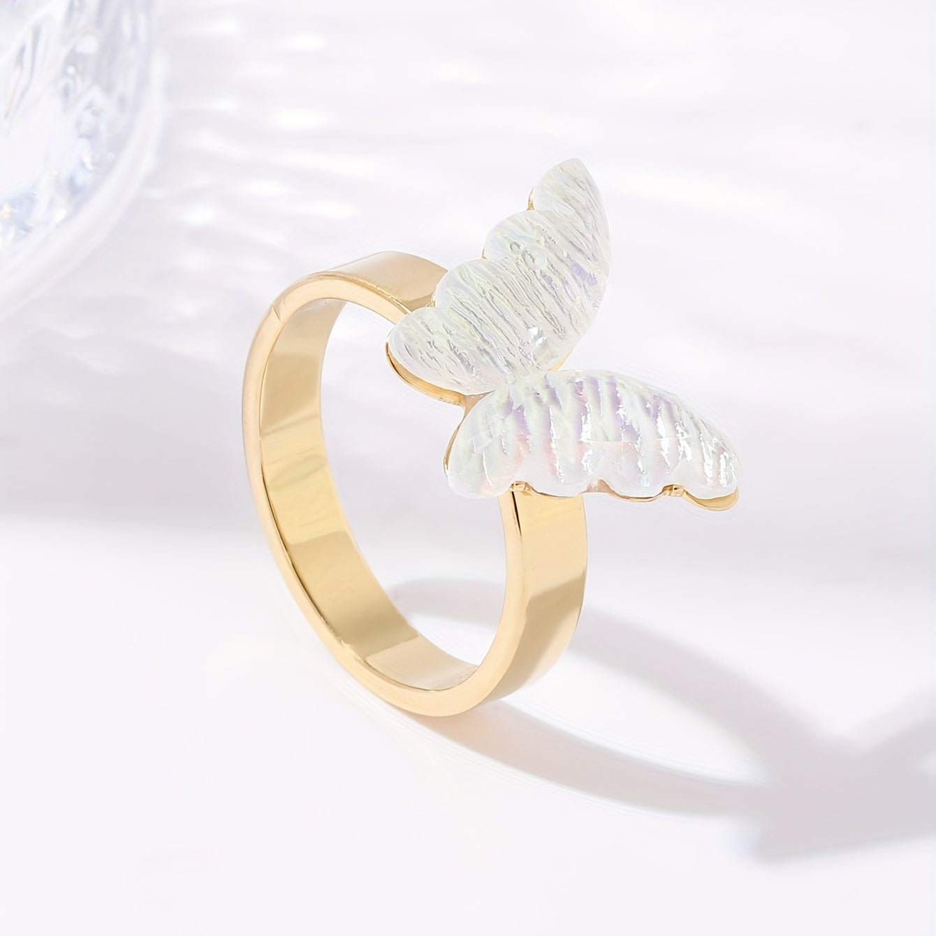 Personalized Stainless Steel Ring N001 Size 6