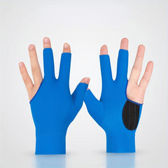 8pcs 3 Fingers Pool Gloves Left Hand Billiards Accessories