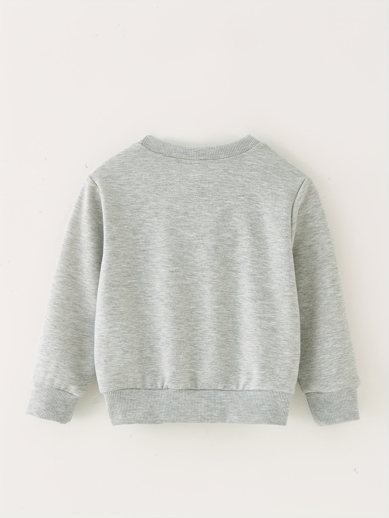Mom In Charge Letter Print Baby Sweatshirt