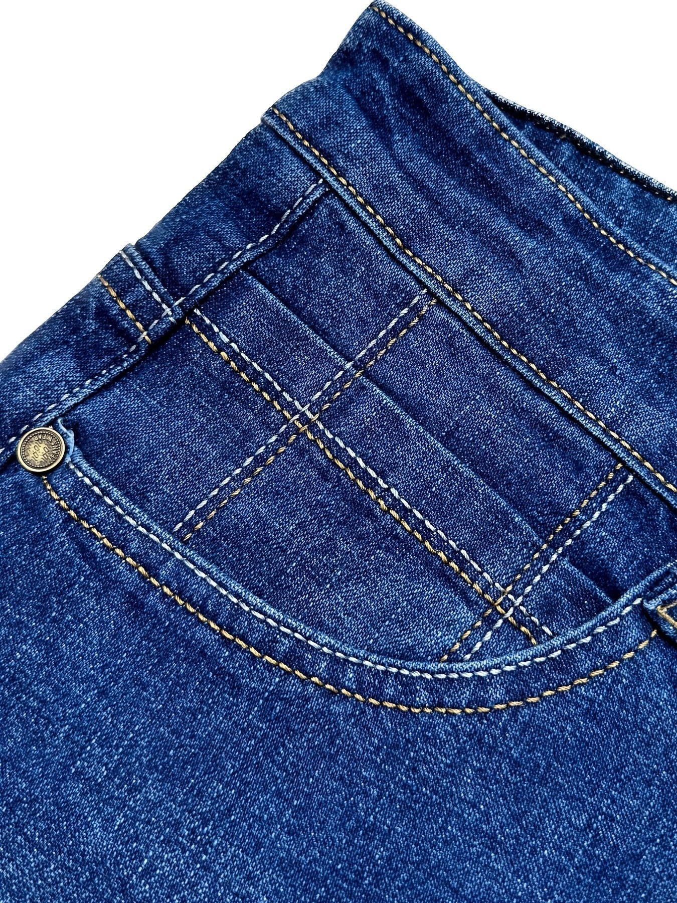 Men's Casual Straight Stretch Jeans