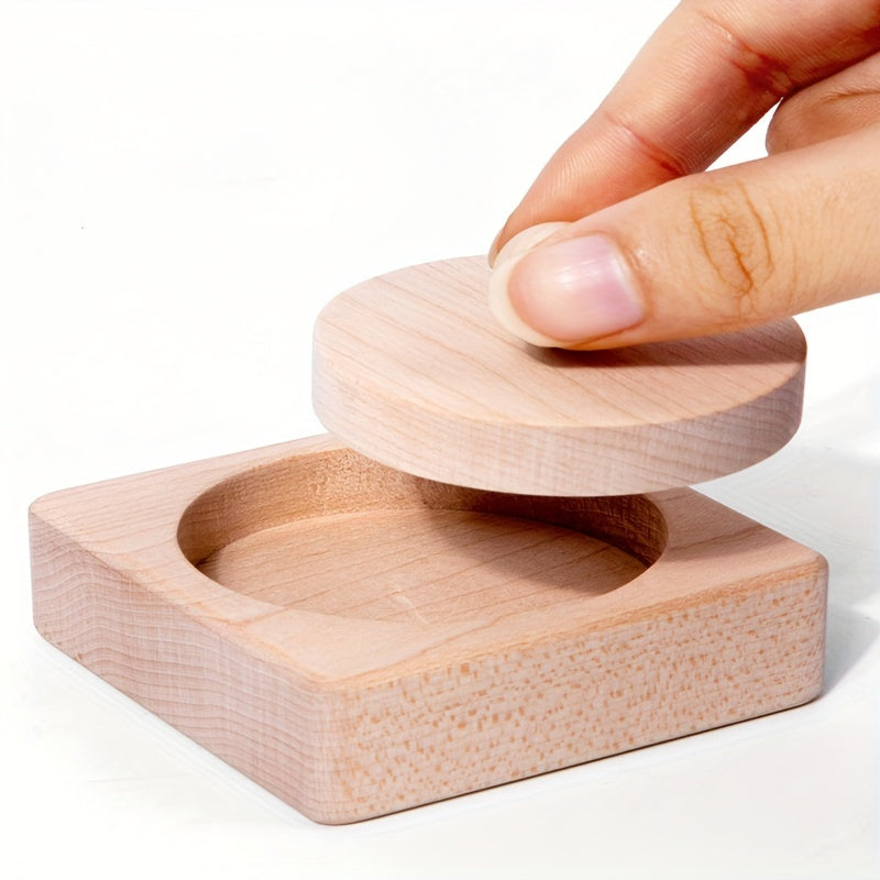 Colorful Wooden Geometric Puzzle Shape Recognition & Math Learning Toy
