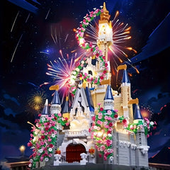 Sakura Garden Princess Castle Building Blocks Set - 5210pcs