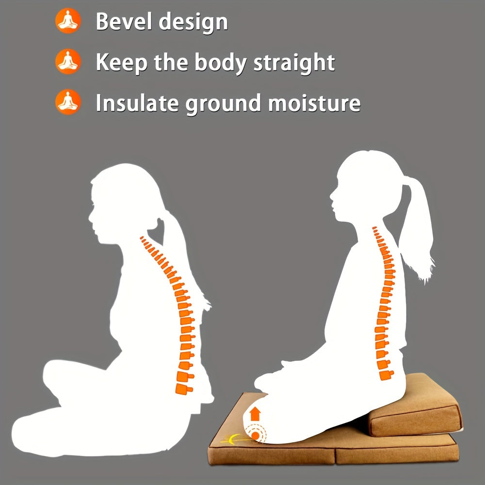 Embroidered Yoga Meditation Cushion Pillow Set