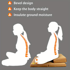 Embroidered Yoga Meditation Cushion Pillow Set