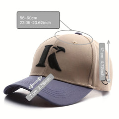 Couple Curved Brim Washed Baseball Cap Spring Summer Sunshade Hat