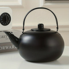 Stainless Steel Kettle with Long Strainer for Tea, Wine, Barbecue