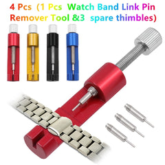4pcs Watch Maintenance Tools Strap Connecting Pin Remover