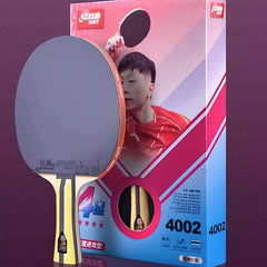 Table Tennis Racket Four-star Horizontal Straight Single Racket