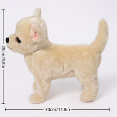 Realistic Chihuahua Plush Toy 24-Inch Ultra Soft Stuffed Animal Dog