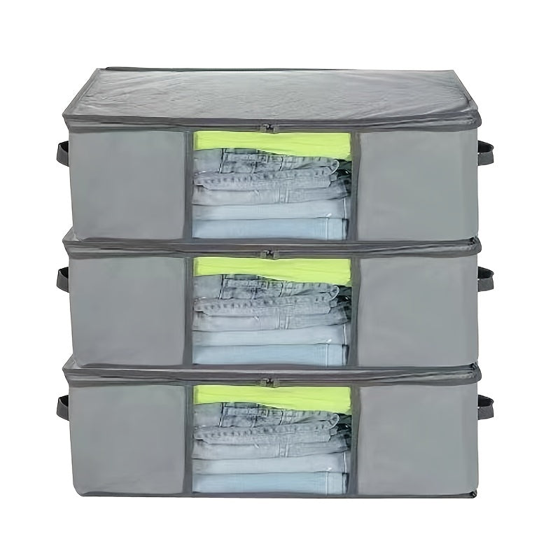 Dustproof Zipper Bag Clothes Organizer Large Capacity