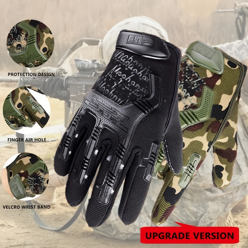 Tactical Military Gloves for Men Airsoft Special Forces Training Fighting Gloves