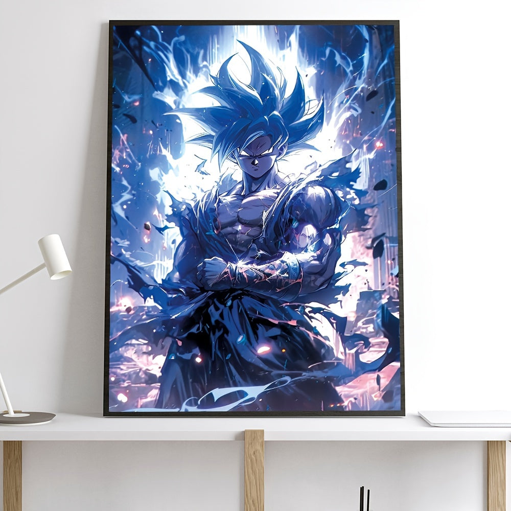 Hot Blooded Anime Poster Wall Art Canvas Painting